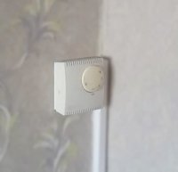 Управління обігрівачем за допомогою терморегулятора